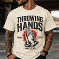 Throwing Hands Prayer Shirt Premium | James 5:16 Christian Tee | Powerful Effective Prayer Shirt | Faith Streetwear by Crowned by Grace