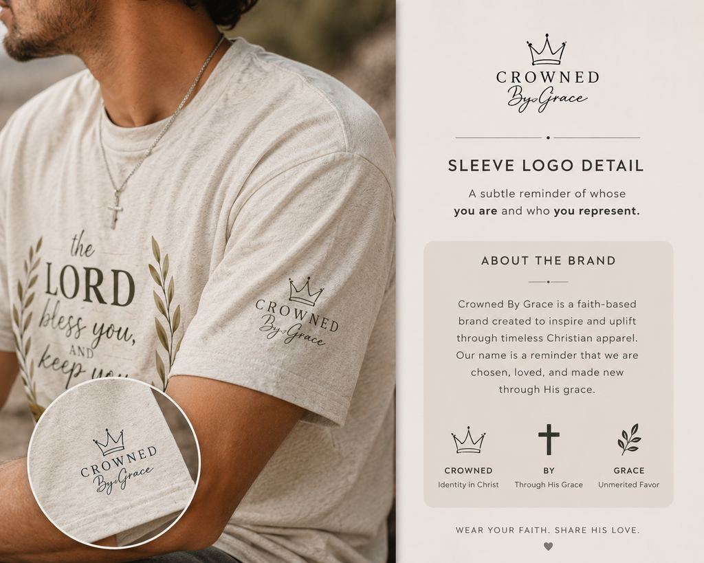 The Lord Bless You and Keep You Shirt | Numbers 6:24-26 Christian T-Shirt | Faith-Based Graphic Tee | Christian Gift | Bella Canvas 3001