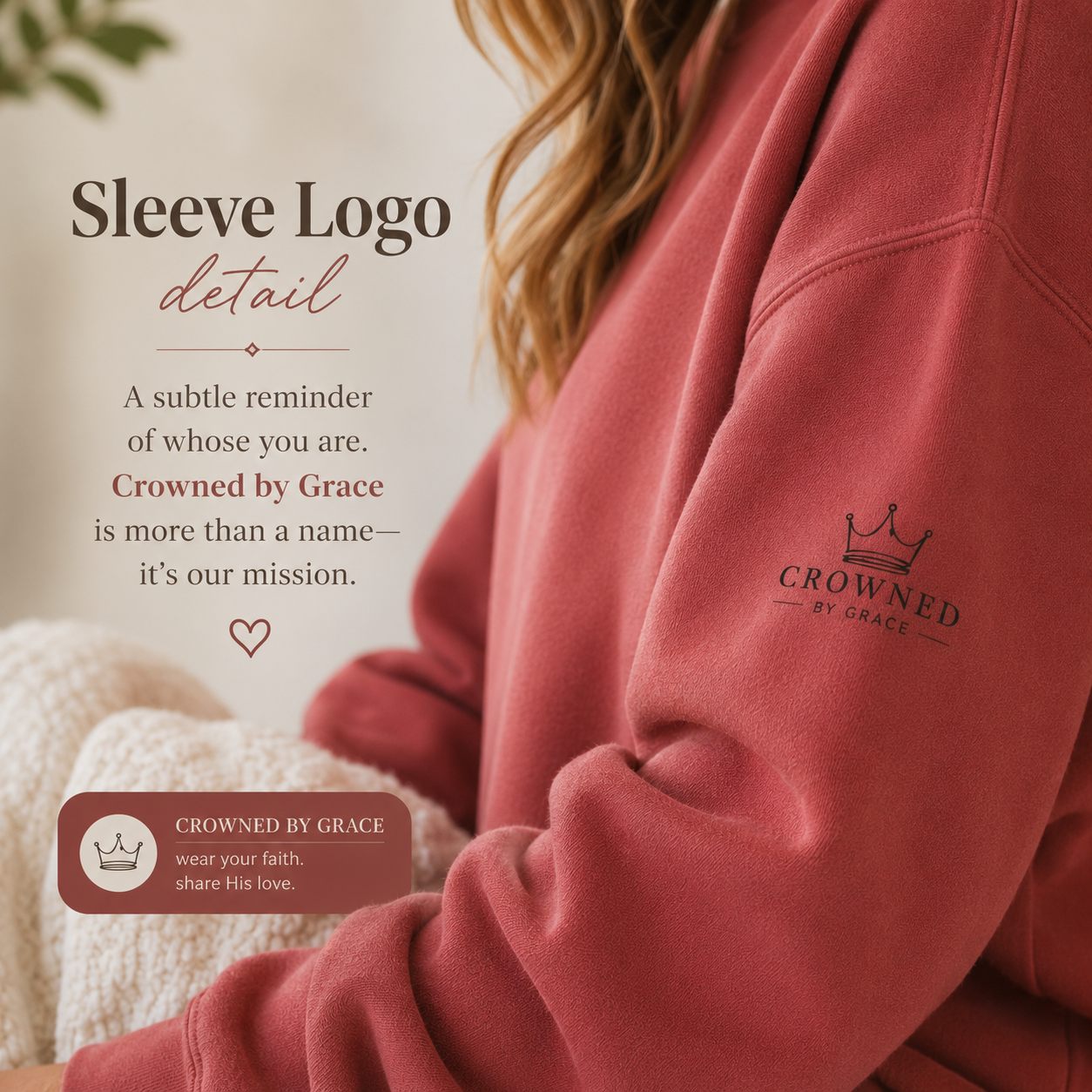 SO MUCH MORE Christian Crewneck Sweatshirt Matthew 6:26 Sweatshirt Comfort Colors 1566 Sparrow Bird Christian Gift | Crowned By Grace