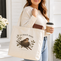 So Much More Christian Tote Bag | Matthew 6:26 Scripture Tote | Bible Study Bag | Church Bag | Christian Gift for Women | Faith-Based Canvas Tote