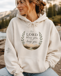 The Lord Bless You and Keep You Christian Hoodie | Numbers 6:24-26 Scripture Hoodie | Faith-Based Pullover