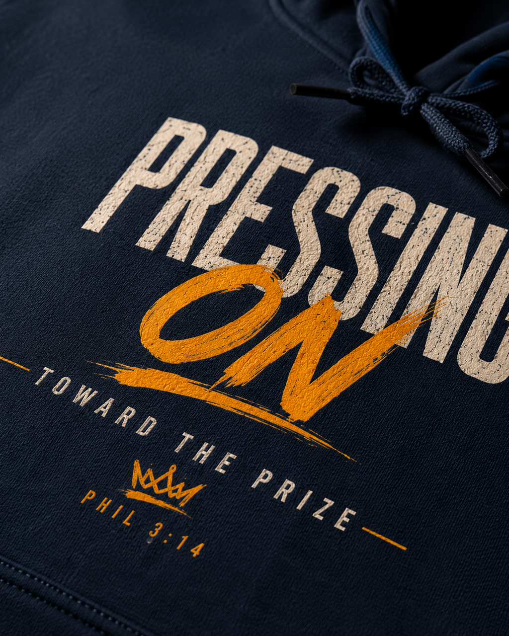 Pressing On Toward the Prize Hoodie | Philippians 3:14 | Christian Hoodie
